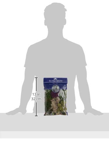SuperMoss (23310) Moss Mix - Best Sellers, 80.75 Cubic Inch Bag (Appx. 2 Ounce)