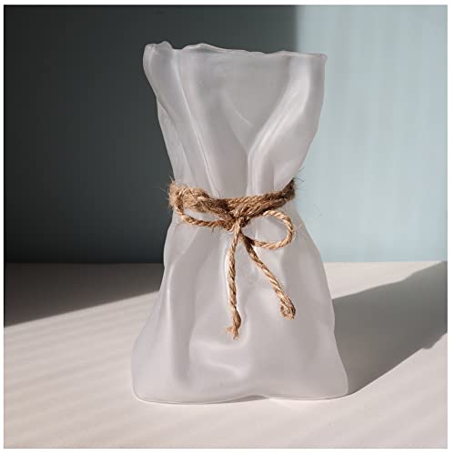 Delicate Glass Gift Bag Flower Vase