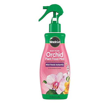 Miracle-Gro Ready-To-Use Orchid Plant Food Mist, 8 oz., Feeds Plants Instantly, 1 Pack