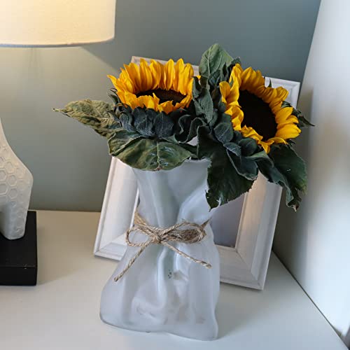 Delicate Glass Gift Bag Flower Vase