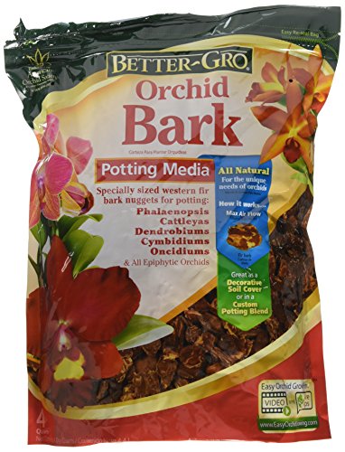 Sun Bulb Company Inc 50180 Better Gro 4-Quart Orchid Bark , Brown